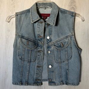 Jean Jacket Vest for women!